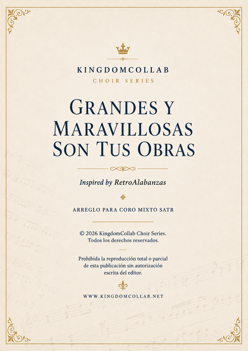 Grandes y Maravillosas Son Tus Obras (SATB)